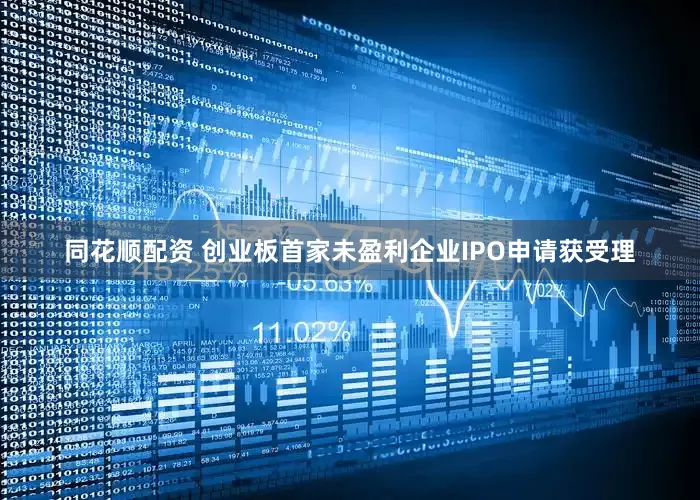 同花顺配资 创业板首家未盈利企业IPO申请获受理