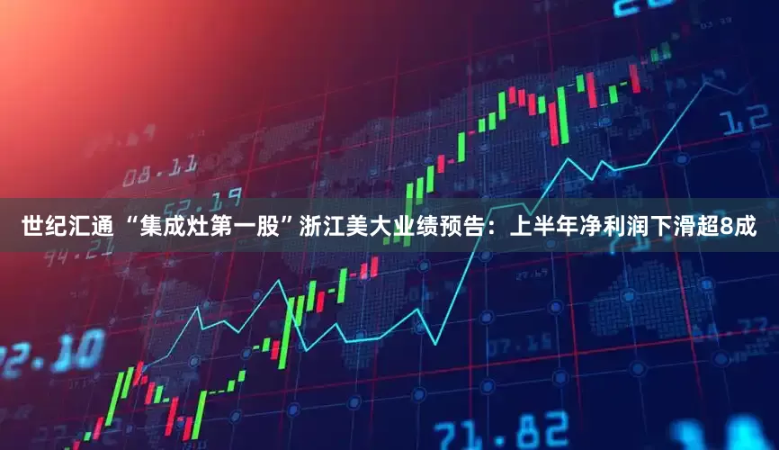 世纪汇通 “集成灶第一股”浙江美大业绩预告：上半年净利润下滑超8成