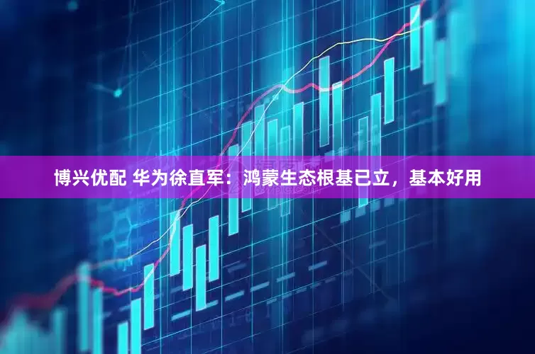博兴优配 华为徐直军：鸿蒙生态根基已立，基本好用